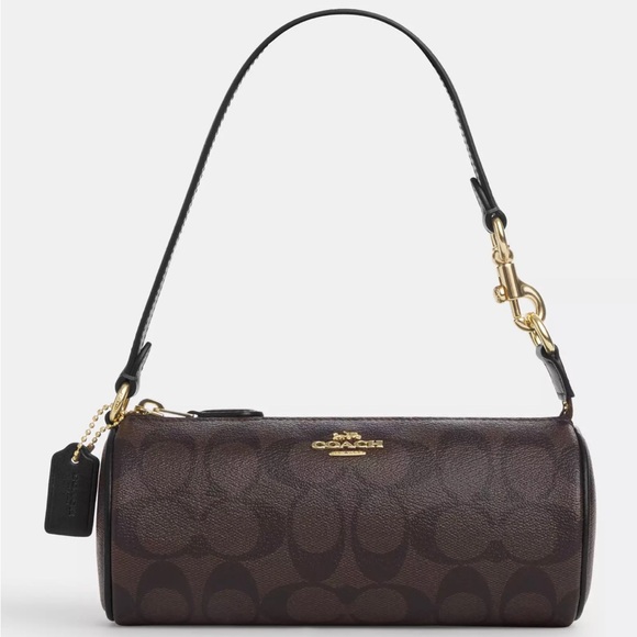 Nolita Barrel Bag In Signature Canvas - Picture 1 of 3